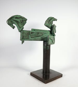 Eric Claus - Brons, Kijken, denken, doen kopen? Bied vanaf 500!