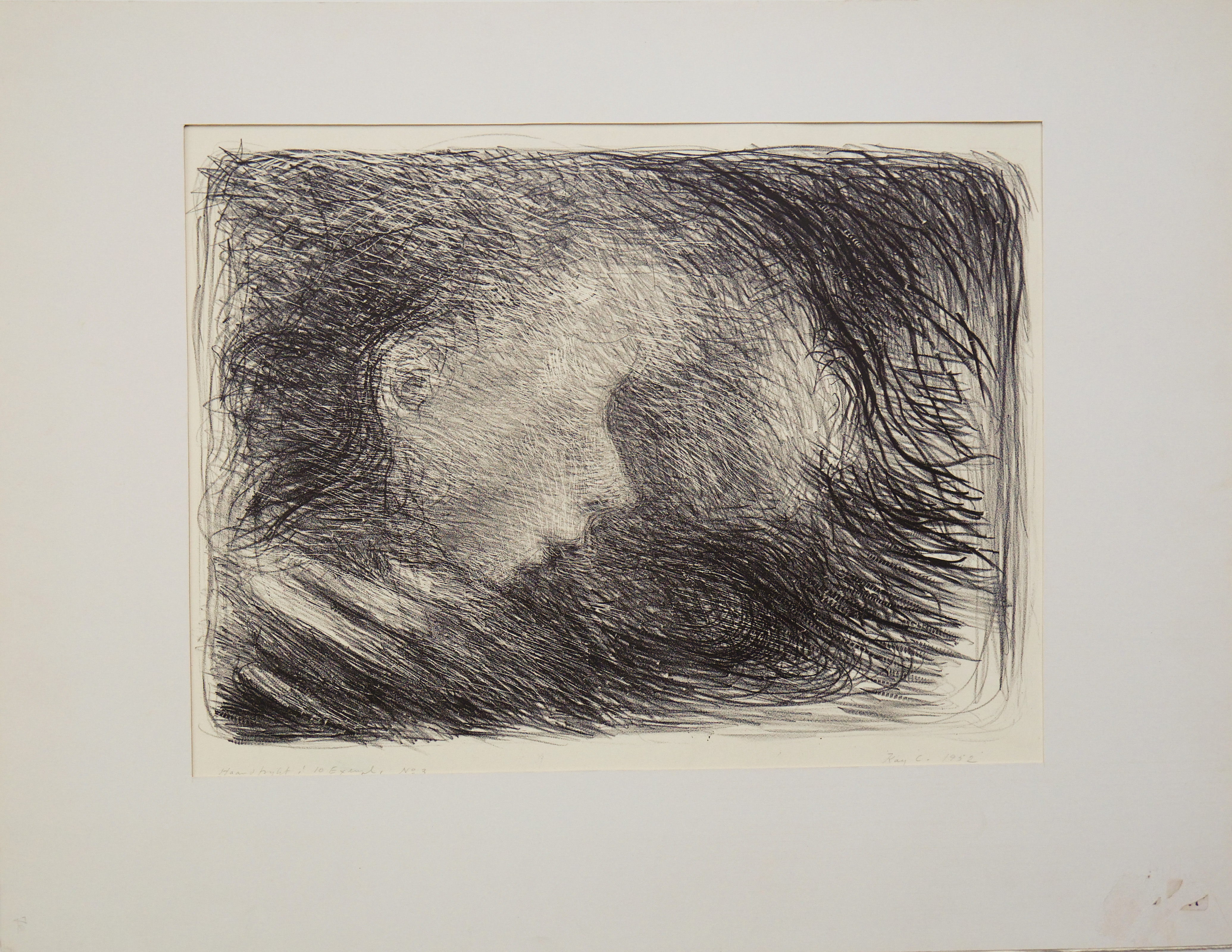 Niet of onleesbaar gesigneerd - Haar... verkocht voor € 40!