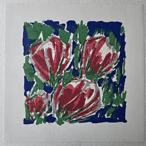 Ad van Hassel - Tulpen - 100 ex. kopen? Bied vanaf 69!