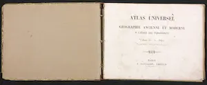 Buy Alexandre Vuillemin - Atlas met handgekleurde staalgravures, Atlas universel de géographie (...)? Bid from 35!