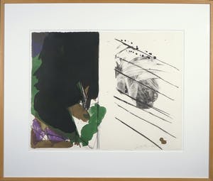Ger Lataster - Litho, Zonder titel - Ingelijst kopen? Bied vanaf 80!