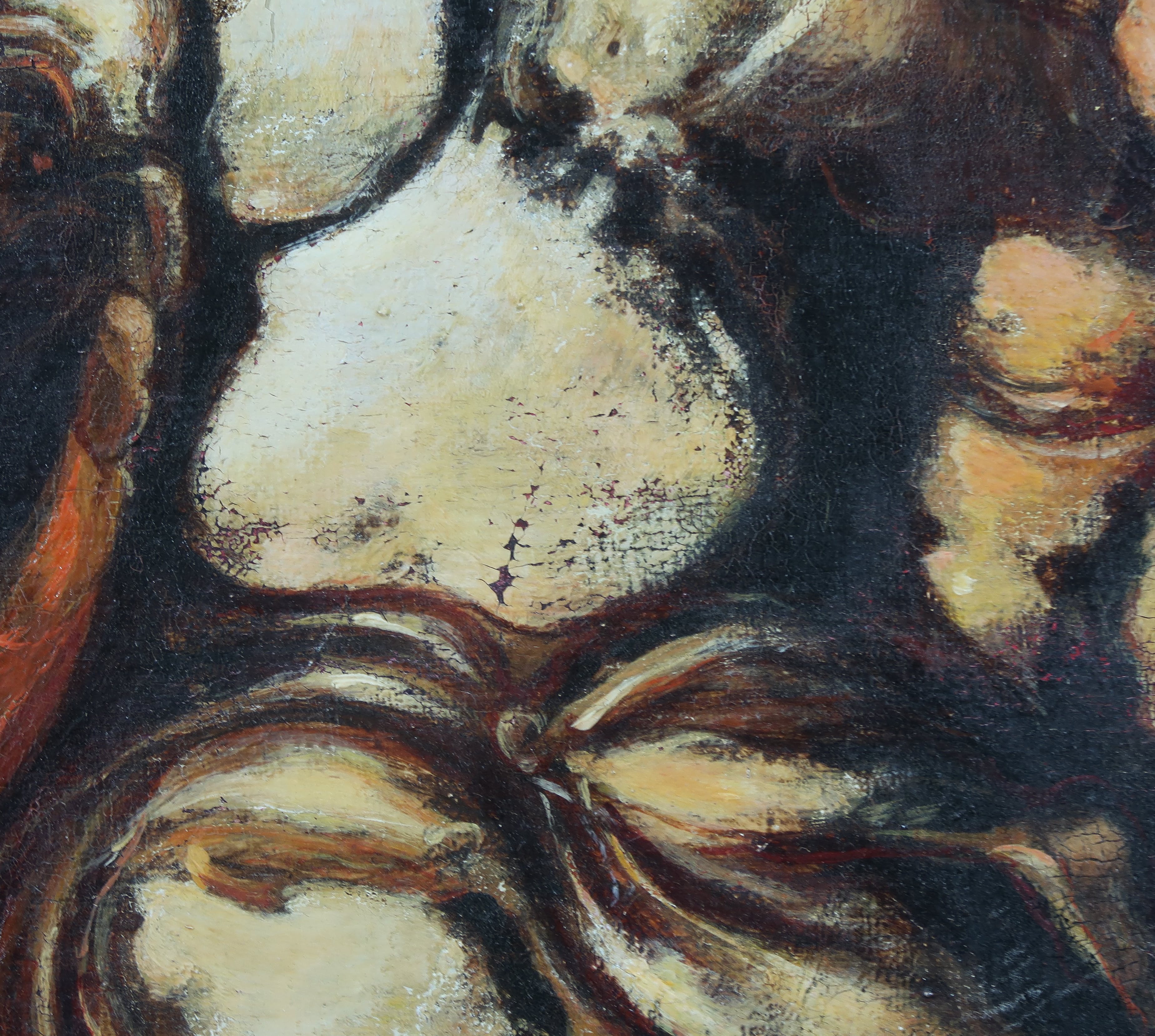 Stanislaw Masiak - Olieverf op doek, Twee figuren - Ingelijst kopen? Bied vanaf 70!