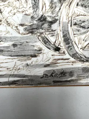 Fred Bervoets - tekening kopen? Bied vanaf 350!