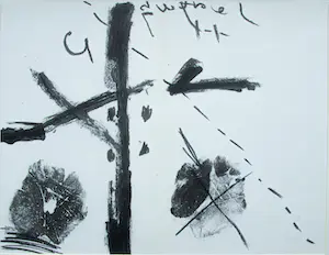 Antoni Tapies - onbekend kopen? Bied vanaf 120!