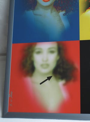 Niet of onleesbaar gesigneerd - Portret Katja Schuurman , “From Katja with Love” – ingelijst – 2011 kopen? Bied vanaf 1!