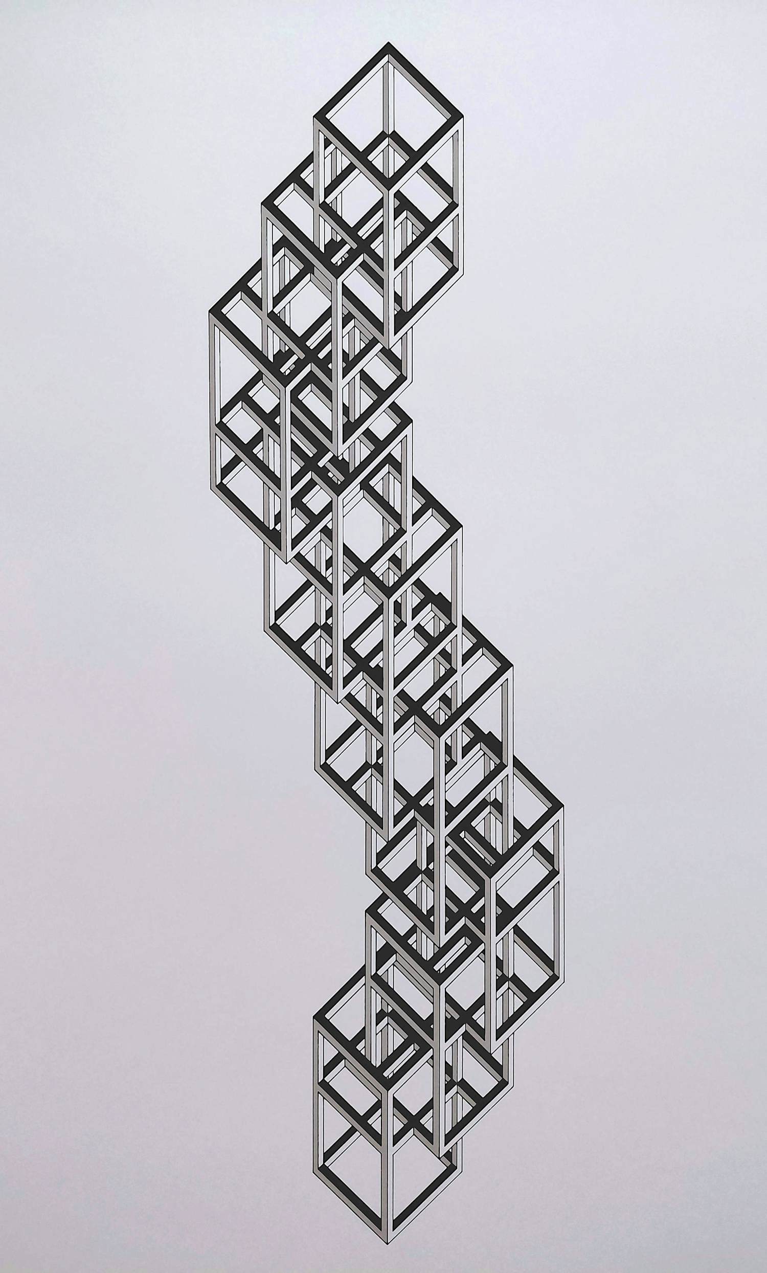 Joost Baljeu - Inner Dimensions, zeefdruk (groot) kopen? Bied vanaf 150!