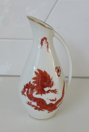 Richard Wehsener - Richard Wehsener Dresden - Drie stuks theeservies Draken decor kopen? Bied vanaf 25!