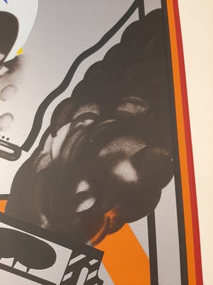 Peter Phillips - Custom painting nr. 6 - Zeer grote litho uit 1965 kopen? Bied vanaf 600!