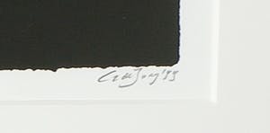 Cor de Jong - Zeefdruk, Ritueel - Ingelijst kopen? Bied vanaf 1!