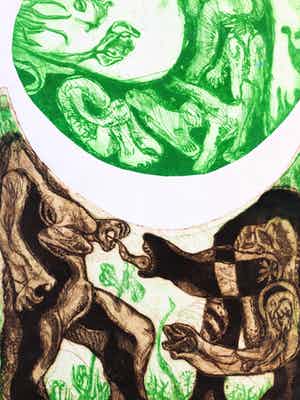 Pieter Zwaanswijk - Mei sfeer verkocht voor € 45!