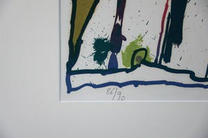 Pierre Alechinsky - Les Vulcanologies nr VI kopen? Bied vanaf 495!