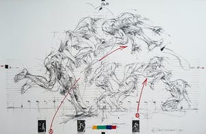 Vladimir Velickovic - Saut, litho kopen? Bied vanaf 125!