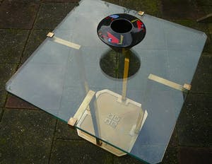 Niet of onleesbaar gesigneerd - Salontafel Art deco - Amsterdamse school- kopen? Bied vanaf 10!