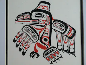 Bill Reid - Zeefdruk, Haida Raven “Xuuya” kopen? Bied vanaf 1!