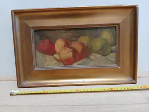 AcheterNiet of onleesbaar gesigneerd - Appels? Enchérissez de 20!
