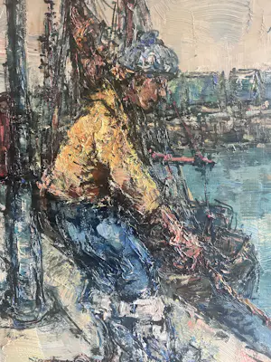 Regnier De Herde - Aan de visserskaai - Oostende kopen? Bied vanaf 300!