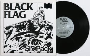 Black Flag - 10 inch EP - Six Pack kopen? Bied vanaf 1!