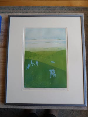 Koosje Wagenaar - Litho, titel, "Yersterday ". kaufen? Bieten Sie von 30!