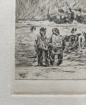 Willem de Zwart - Bommen op het strand kopen? Bied vanaf 60!