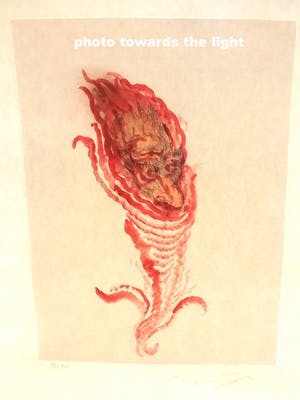 Ernst Fuchs - tittle: Selbstportrait GROTESK kopen? Bied vanaf 1!