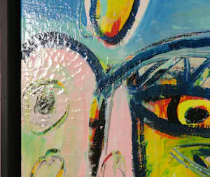 Henk Vierveijzer - Olieverf op doek, Niet vliegen- Ingelijst kopen? Bied vanaf 400!