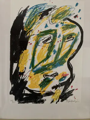 Kees Salentijn - Kleurenzeefdruk z.t. kopen? Bied vanaf 50!