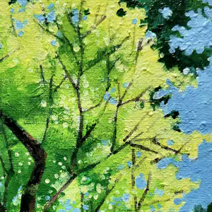 Willem Visser - Boom in tegenlicht kopen? Bied vanaf 70!