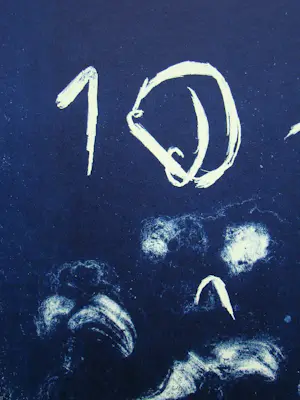 Egon Karl Nicolaus - Zahlenbild - Ohne Titel - Zeefdruk - 1967 kopen? Bied vanaf 180!