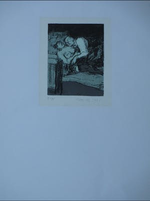 Kurt Lob - Bordeelbezoek - Litho kopen? Bied vanaf 35!