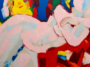 Marc Jonk - Liggend naakt kopen? Bied vanaf 50!