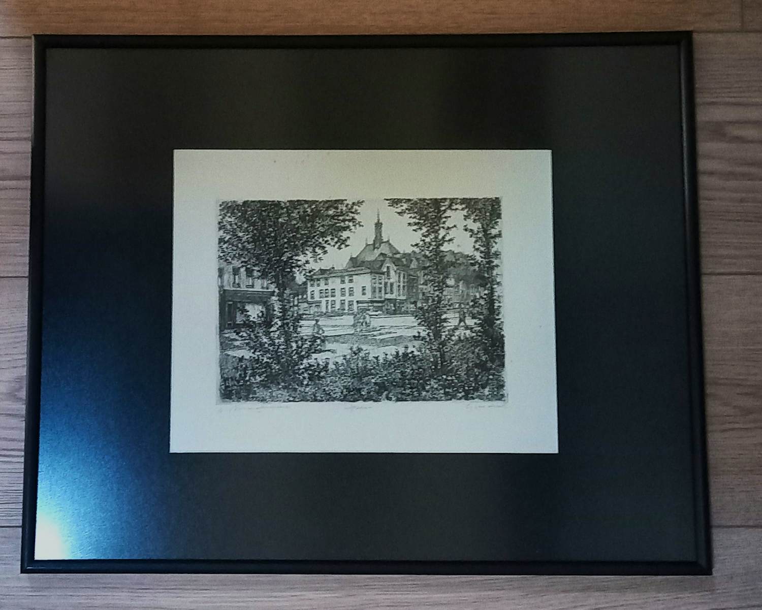 Willem Minderman - 'Spui' (mooi gelijst) kopen? Bied vanaf 69!