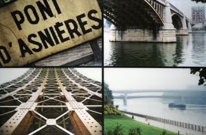 Paul Huf - C-Print, Pont d'Asnières - Ingelijst (Groot) kopen? Bied vanaf 1!