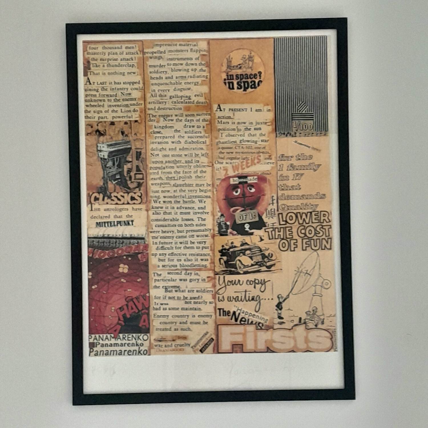 Panamarenko - Happening verkocht voor € 595!