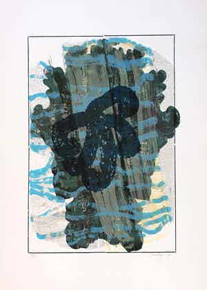 Jan Martens - Zeefdruk, Atmospheric Phenomena II (Groot) verkocht voor € 45!