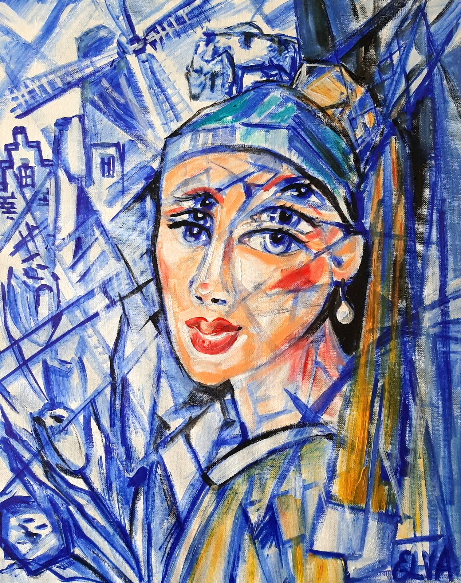 Elva - Girl with a Pearl Earring kopen? Bied vanaf 99!