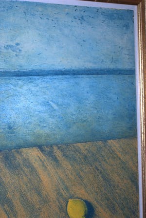 Elmar Gille - 2x: zeer grote kleurets & litho Val de Roussillon kopen? Bied vanaf 160!