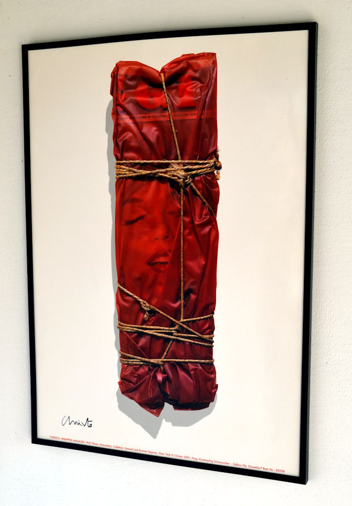 Christo - Wrapped Monroe- handgesigneerde litho- ZELDZAAM kopen? Bied vanaf 360!
