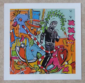 Corneille - JOHAN CRUIJFF / KIST MET 5 KLEURZEEFDRUKKEN / VERZAMELOBJECT / € 2.195 kopen? Bied vanaf 295!