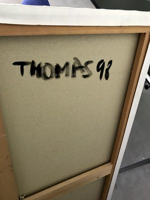 Karen Thomas - 3 Matchende Werken - Acryl op Doek kopen? Bied vanaf 55!