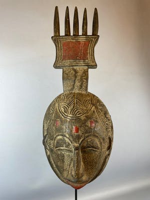 Chokwe - African mask from the Chokwe - Angola kopen? Bied vanaf 45!