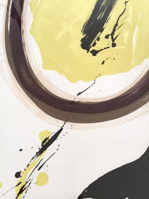 Lei Molin - Gesigneerde litho, vogel, ingelijst ( groot) kopen? Bied vanaf 145!