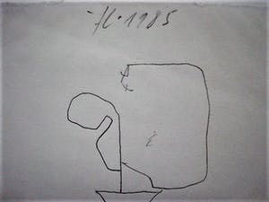 Franz Eggenschwiler - Gründer Berner Arbeitsgemeinschaft -Telefonzeichnung- Blumen sag ich Sie! kopen? Bied vanaf 48!