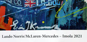 Eric-Jan Kremer - McLaren/Mercedes - Lando Norris Imola 2021 kopen? Bied vanaf 39!