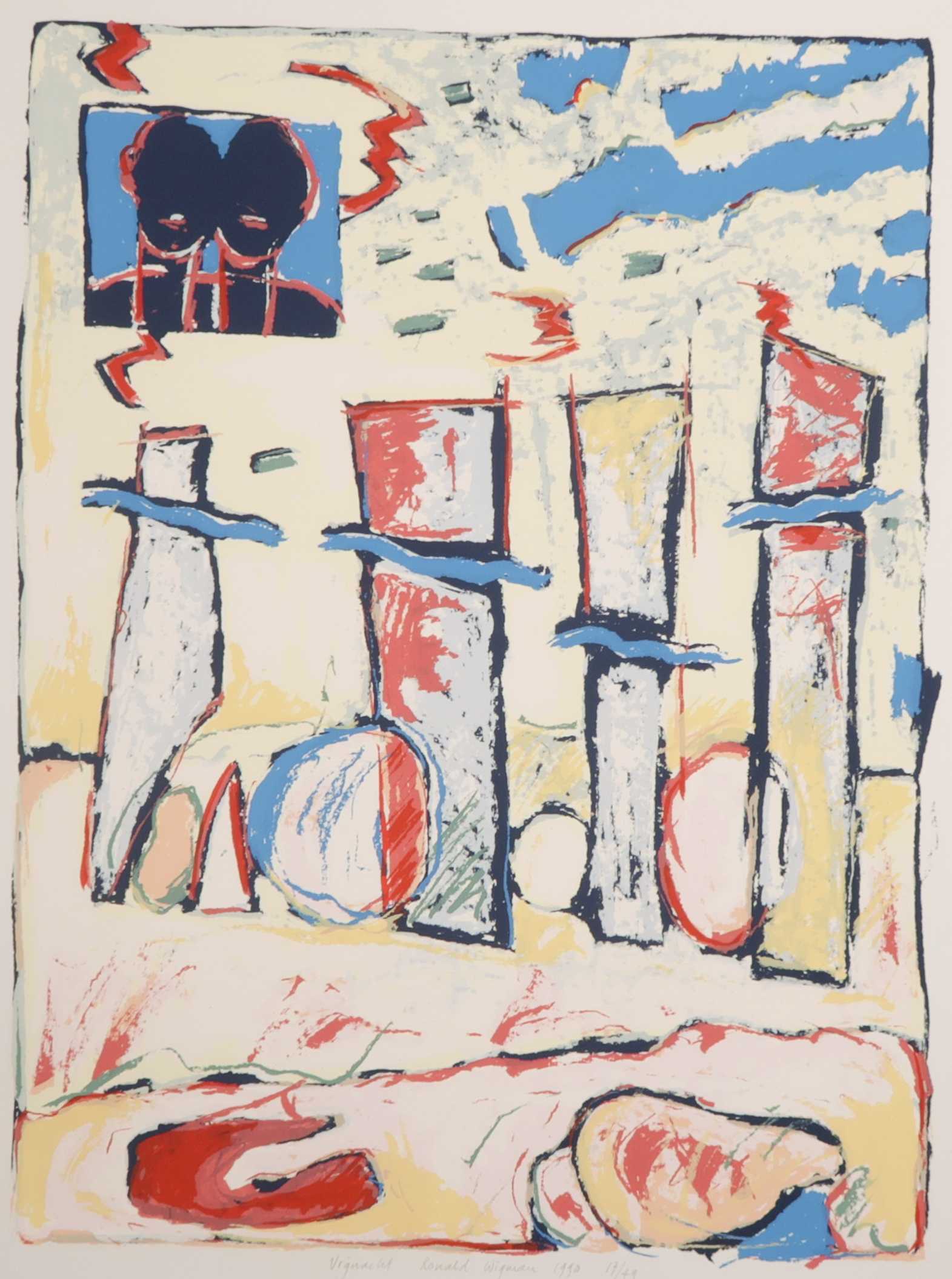 Ronald Wigman - Litho, Vrijnacht kopen? Bied vanaf 1!