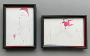 Frederick James van den Broek - Twee cartoons kaufen? Bieten Sie von 30!