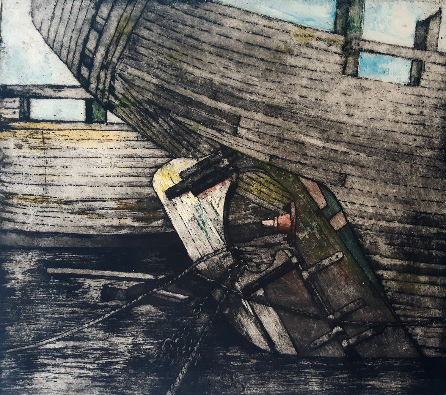 Oscar Verpoorten - Kotters Bretagne verkocht voor € 275!