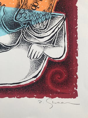 Pinchas Shaar - Lot van 2 Kleurenlitho's - "Jewish Holidays" - AP - Gesigneerd kopen? Bied vanaf 45!