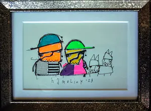 Bart Hamelink - 2 hondjes met man , vrouw kopen? Bied vanaf 1!