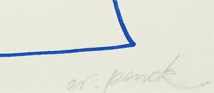 A.R. Penck - Litho, Probabilität Wahrscheinlichkeit kopen? Bied vanaf 1!