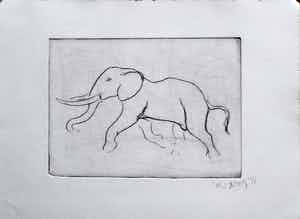 Peter Engelen - Olifant verkocht voor € 35!